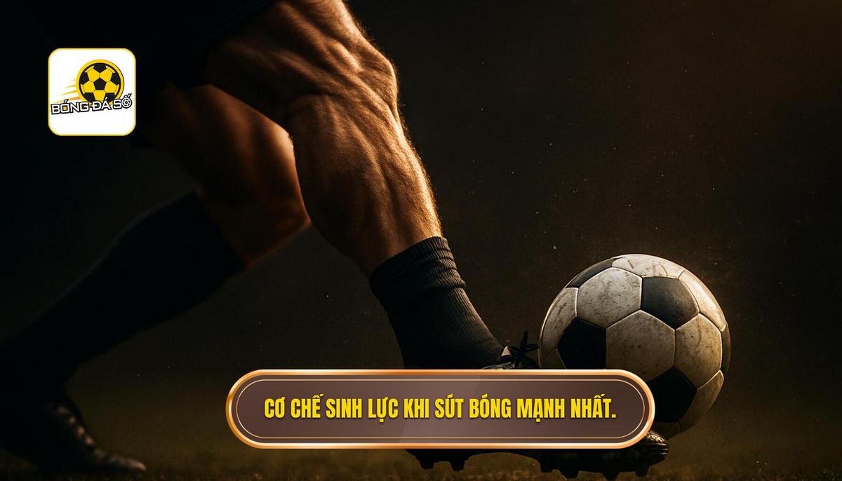 Cơ chế sinh lực_ Vì sao sút bằng mu bàn chân lại mạnh nhất_