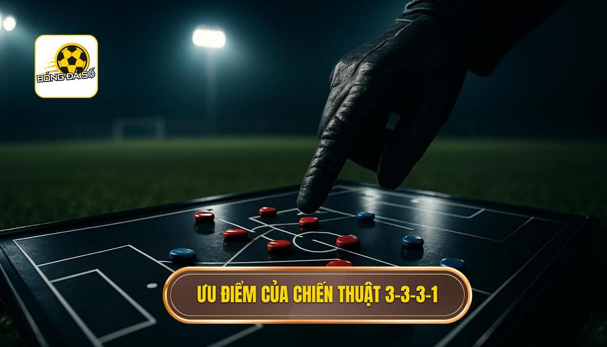 Phân Tích Chuyên Sâu Chiến Thuật Bóng Đá 3-3-3-1: Linh Hoạt Và Tấn Công Toàn Diện 2 Ưu Điểm Vượt Trội Của Chiến Thuật 3-3-3-1