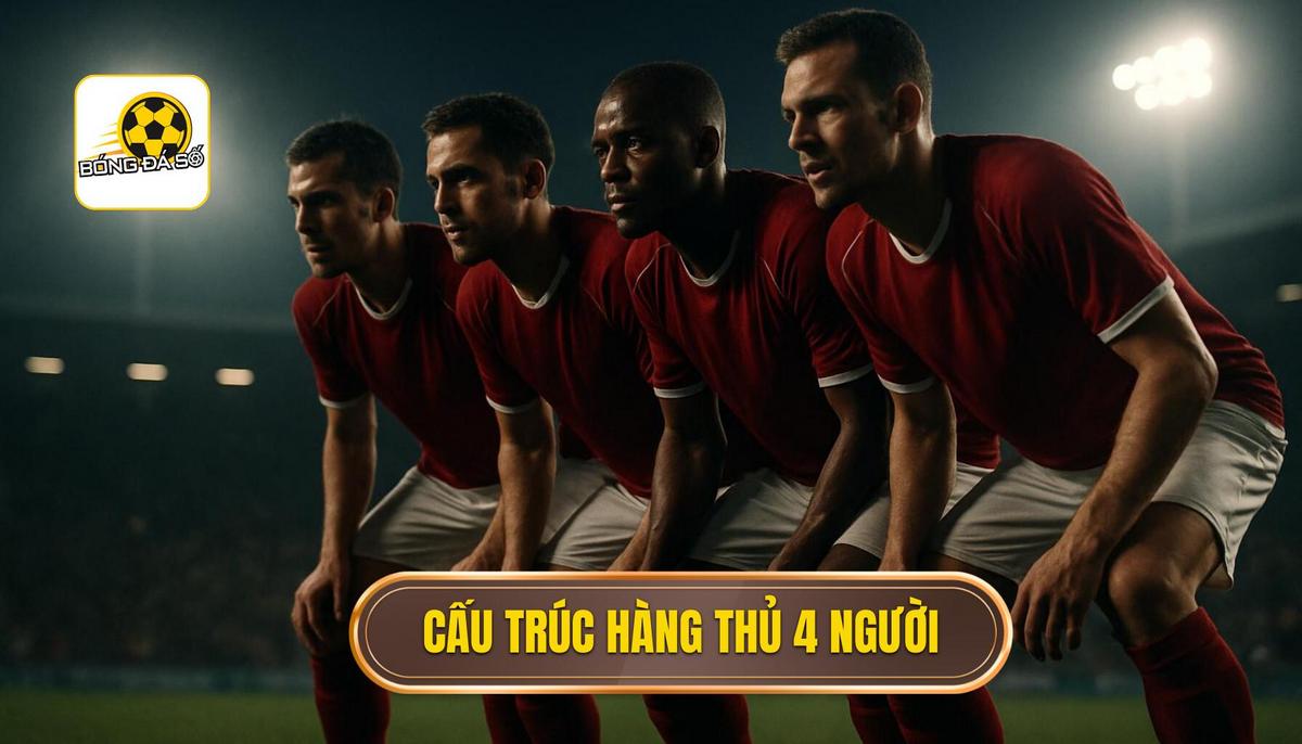 Bản chất và cấu trúc cốt lõi của hàng thủ 4 người