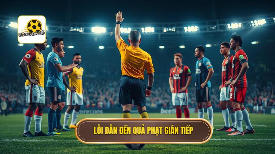 2. Lỗi dẫn đến quả phạt gián tiếp